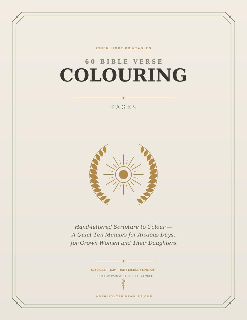60 Bible Verse Colouring Pages