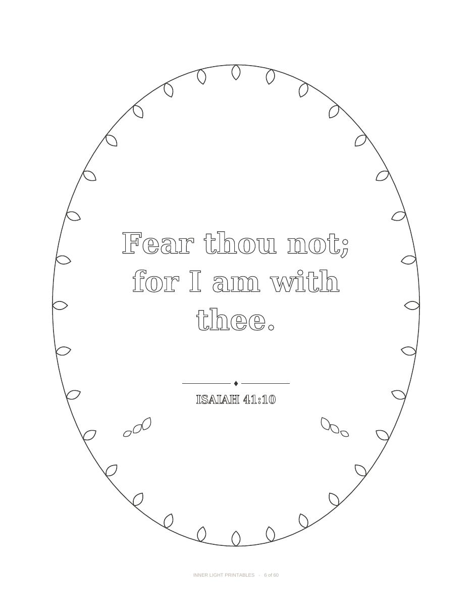 Bible Verse Colouring · inside