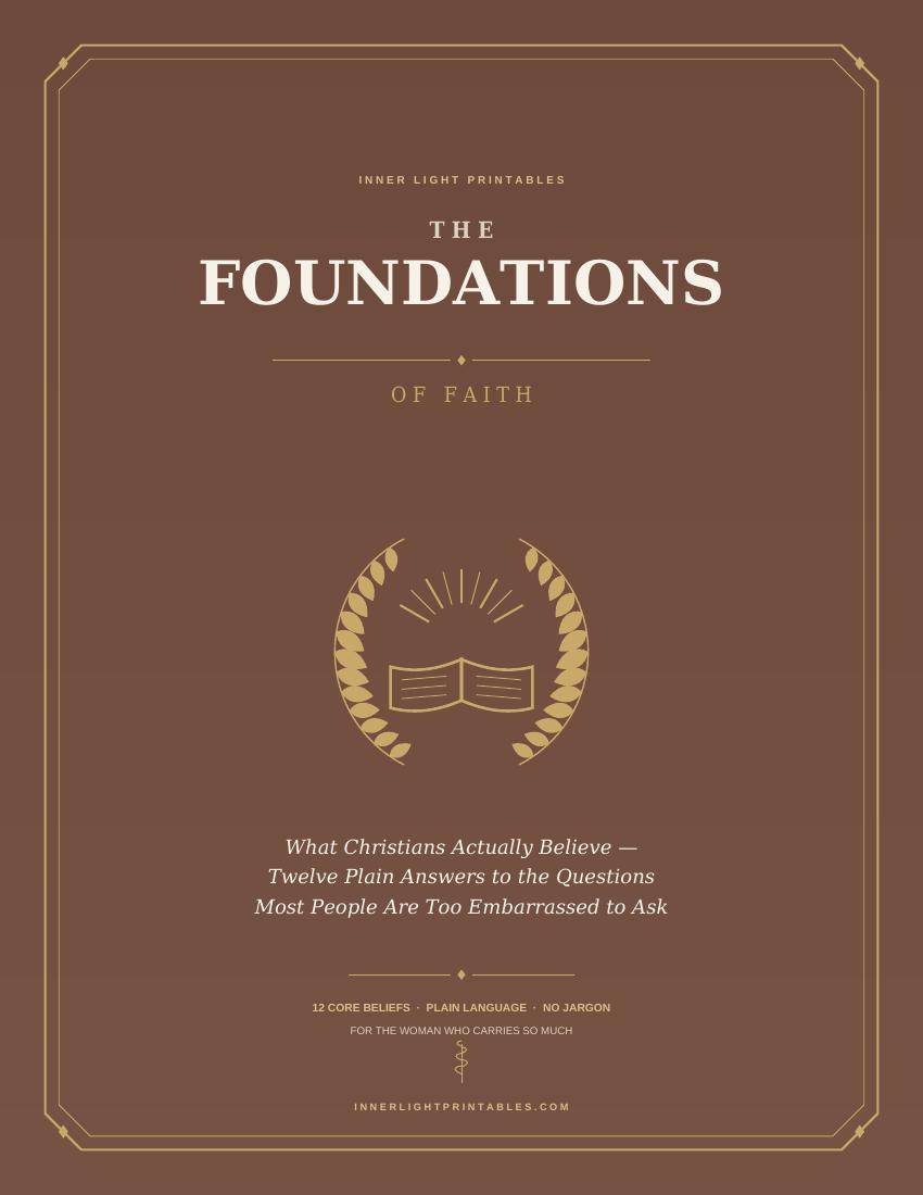 Foundations of Faith